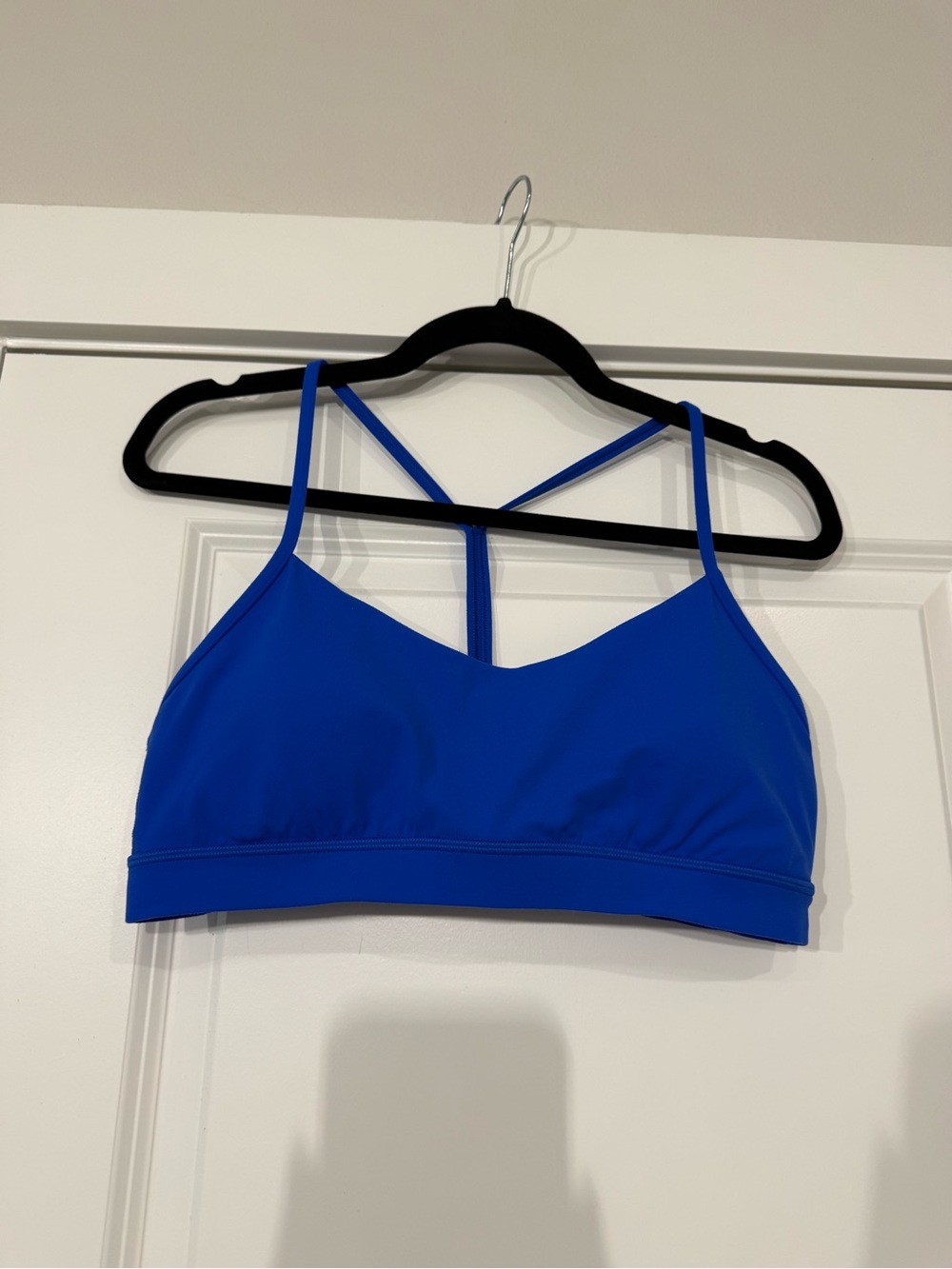 lululemon athletica Royal Blue Strappy Sports Bra